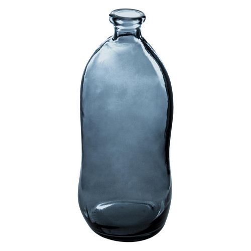 3S. x Home - Vase bouteille verre recyclé orage H73 - Bougeoir Et Photophore Design