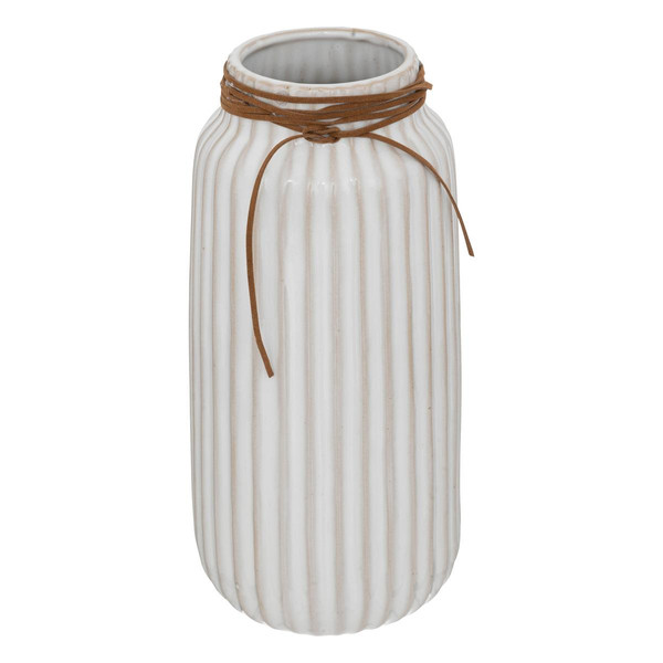 Vase en Céramique REAC Café Blanc H28,5 Blanc 3S. x Home Meuble & Déco