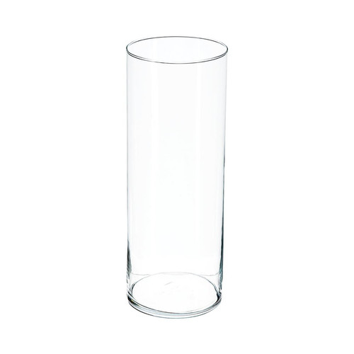 3S. x Home - Vase cylindre transparent H40 - Bougeoir Et Photophore Design