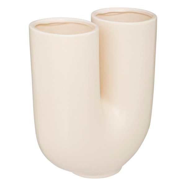 Vase "Rivi", céramique, H30 cm Écru 3S. x Home Meuble & Déco