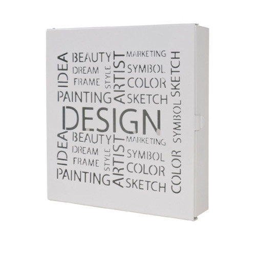 3S. x Home - Boites à clé Design métal laqué blanc - Décoration Murale Design
