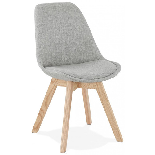 3S. x Home - Chaise Pieds Noir COMFY - Chaise Et Tabouret Et Banc Design