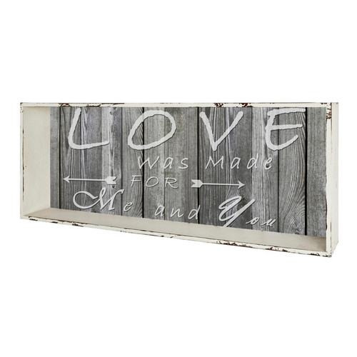 étagère murale LOVE Blanc 3S. x Home Meuble & Déco