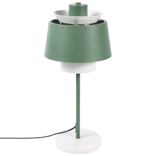 Lampe de table en métal vert de gris Vert gris 3S. x Home Meuble & Déco