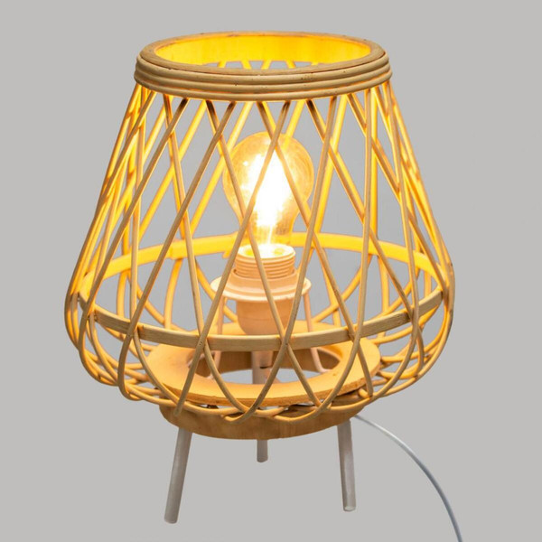 Lampe Trépied en Bambou Beige NOCO 3S. x Home