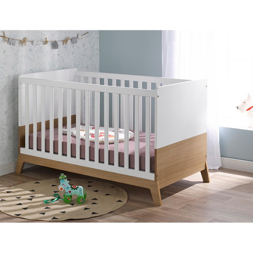 3S. x Home - Lit bébé évolutif ARCHIPEL 70 x 140 cm - Sommiers Et Lits Design