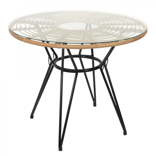 3S. x Home - Table De Repas Ronde SURABAYA - Table De Jardin Design