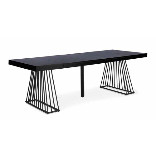 Table extensible Noir Meuble & Déco