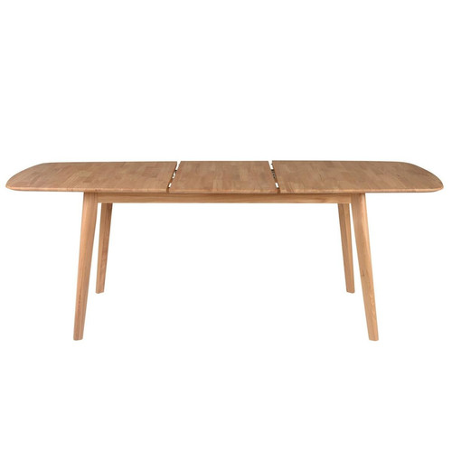 Table repas rectangulaire 160 cm, avec allonge en bois Accessoires de cuisine, pâtisserie
