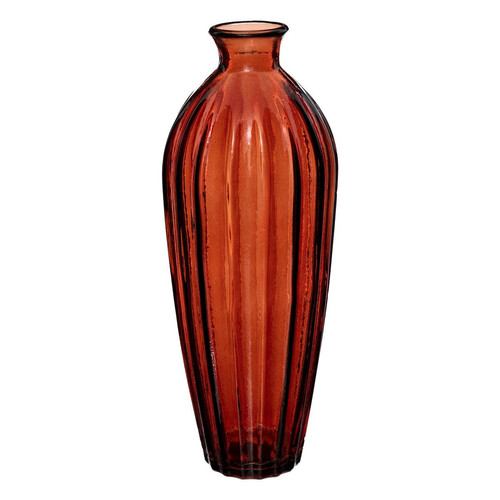 3S. x Home - Vase "Candy" verre recyclé ambre  - Vase Design
