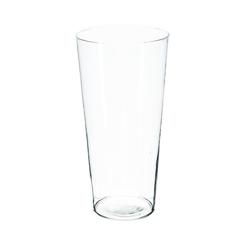 3S. x Home - Vase conique transparent H50 cm - Bougeoir Et Photophore Design