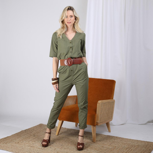 Combinaison pantalon Mado Réédition en coton 3S. x Réédition Mode femme