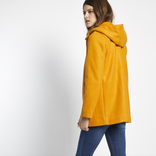 Manteau à capuche zippé Lauren 3S. x Le Vestiaire