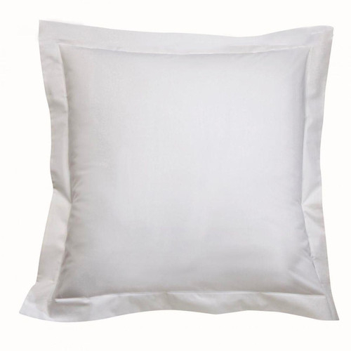 3S. x Tertio (Nos Unis) - Taie d'oreiller percale de coton TERTIO® - Blanc - Linge de lit