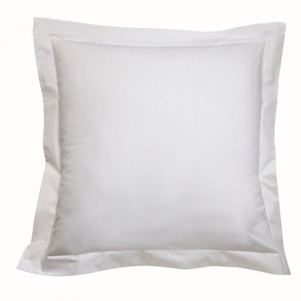 Taie d'oreiller percale de coton TERTIO® - Blanc 3S. x Tertio (Nos Unis) Linge de maison