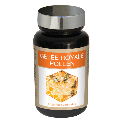 Nutri-expert - Pollen Gelée Royale "Pour Etre En Forme" - 60 gélules végétales - Complements alimentaires sante