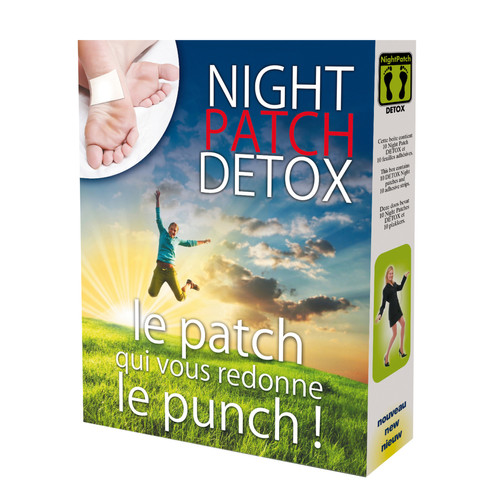 Nutri-expert - Night Patch Detox Elimination des Toxines - Bien-être, santé
