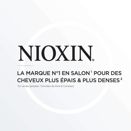 Shampooing densifiant System 3 - Cheveux normaux à fins colorés NIOXIN Beauté