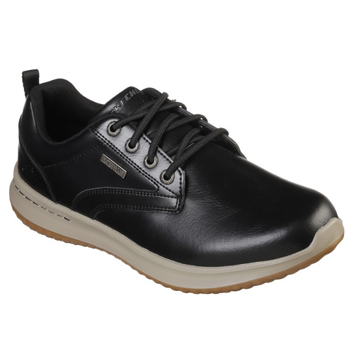 Skechers - Chaussures OXFORD DELSON - ANTIGO noir - Sélection Mode Fête des Pères Chaussures