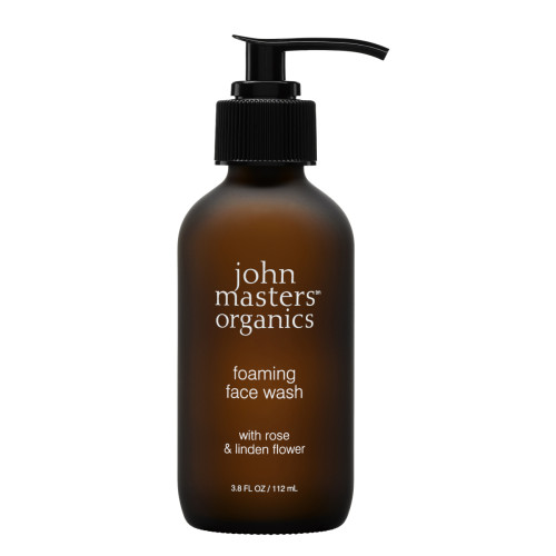 John Masters Organics - Mousse nettoyante à la rose & au tilleul - John Masters Organics - Nettoyant visage