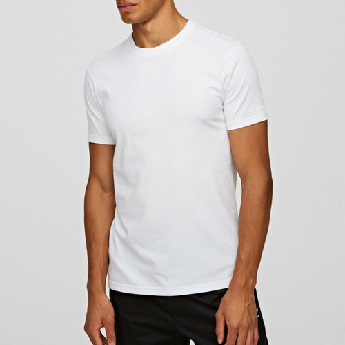 Karl Lagerfeld - T-shirt col rond coton - Promo Sous-vêtement & pyjama