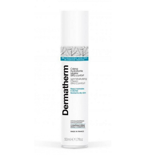 Dermatherm - Crème hydratante légère - Ultra confort - Crèmes hydratantes