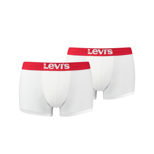 Levi's Underwear - Lot de 2 boxers ceinture elastique - Blanc - Levi's Underwear