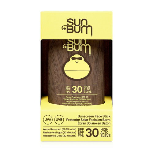Stick Solaire Visage SPF 30 Original - Résistant à l'Eau Sun Bum