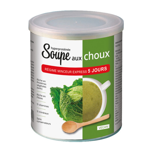 Nutri-expert - Soupe aux Choux Hyperprotéinée “Régime Minceur Express 5 jours”  - Compléments Alimentaires