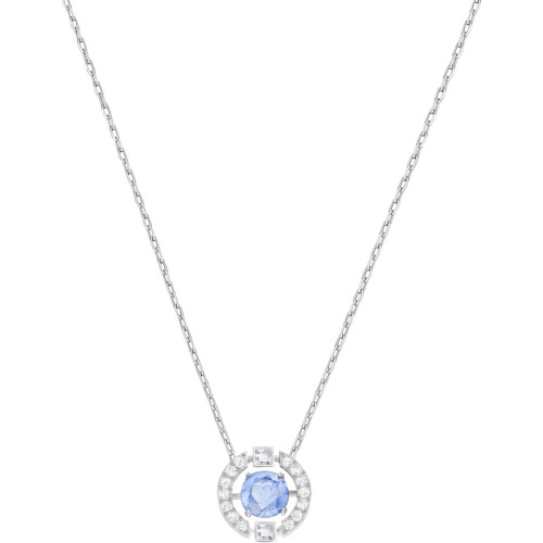 Collier et pendentif Swarovski  5279425 - Collier et pendentif Acier Cristal Bleu Femme Swarovski