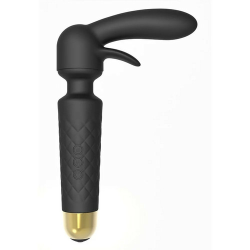 Stimulateur/wand avec embouts interchangeables KIT WANDERFUL - Noir Dorcel Dorcel Sextoys