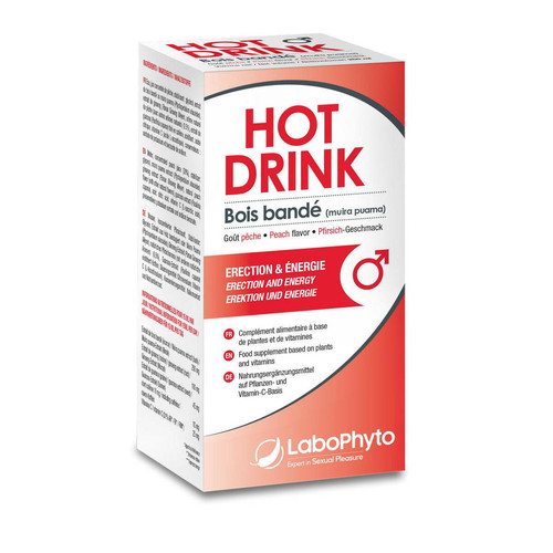 Labophyto - Hot Drink Homme Bois Bandé - LABOPHYTO compléments alimentaires & aphrodisiaques