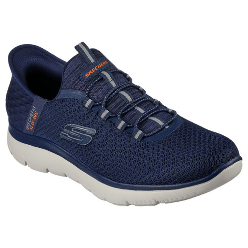 Skechers - Sneakers homme  - Chaussures bleu homme
