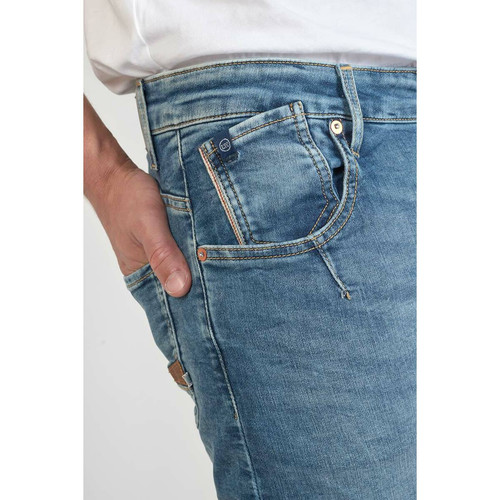 Jeans  900/03 tapered arqué, longueur 34 en coton Hank Le Temps des Cerises