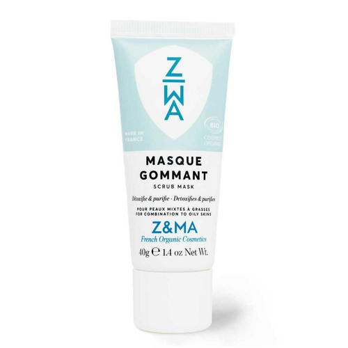 Z&MA - Masque Gommant Format Voyage - Nettoyant visage