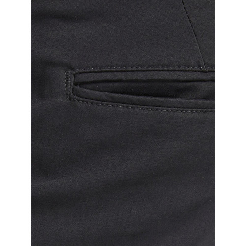 Pantalon chino Slim Fit Noir en coton Tony Jack & Jones LES ESSENTIELS HOMME