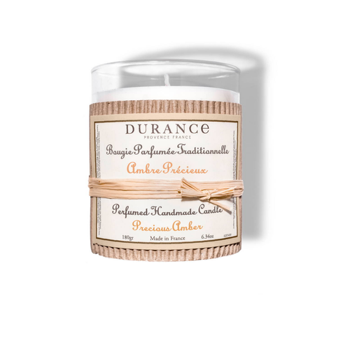 Durance - Bougie Traditionnelle Durance Parfum Ambre Précieux Swann - Durance Parfums et Bougies