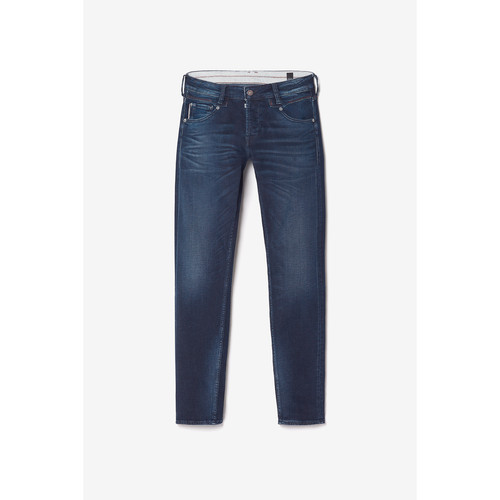Jeans ajusté stretch 700/11, longueur 34 bleu en coton Mason Jean homme