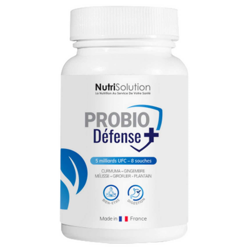 NutriSolution - Probio Défense + Digestion Complément Alimentaire  - Complements alimentaires soins du corps