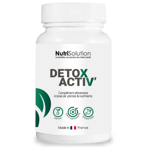 NutriSolution - Detox Activ Complément Alimentaire  - Compléments Alimentaires