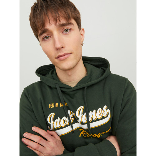 Sweatshirt Standard Fit Manches longues Vert foncé Drake Jack & Jones