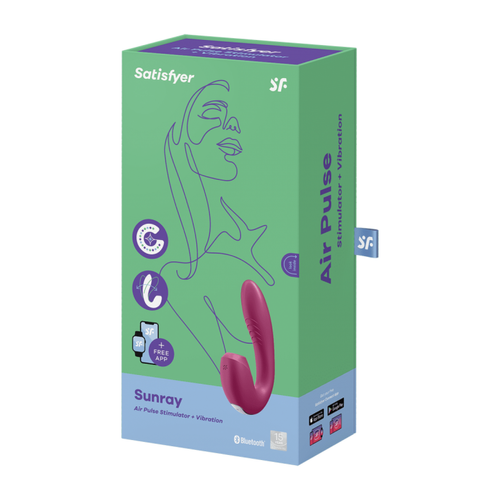 Satisfyer - Stimulateur Clitoridien Et Vibromasseur Point G - Violet - Sexualite sextoys
