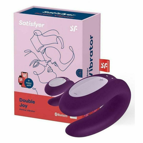 Satisfyer - Stimulateur Connecté Pour Couple  - Violet - Sexualite sextoys