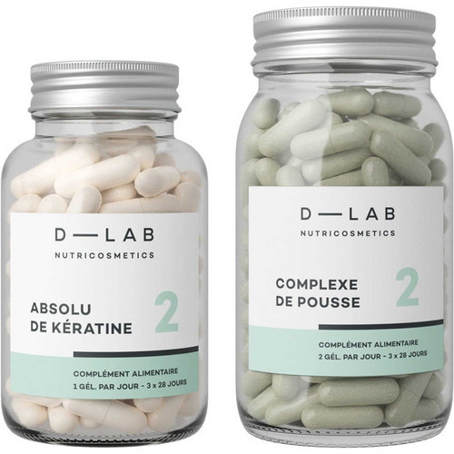 D-Lab - Duo Nutrition-Capillaire 3 Mois - Compléments Alimentaires