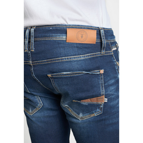 Jeans ajusté stretch 700/11, longueur 34 bleu Ryan Le Temps des Cerises LES ESSENTIELS HOMME