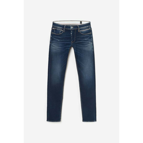 Jeans ajusté stretch 700/11, longueur 34 bleu Ryan Le Temps des Cerises