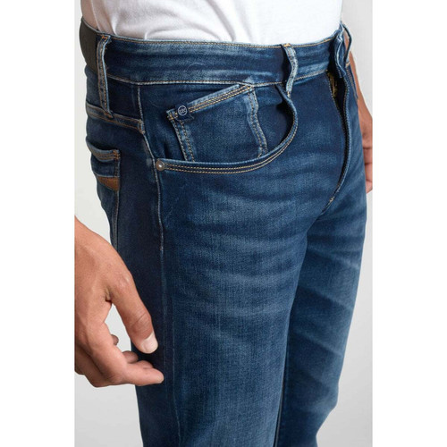 Jeans regular, droit 800/12JO, longueur 34 bleu en coton Mick Jean homme
