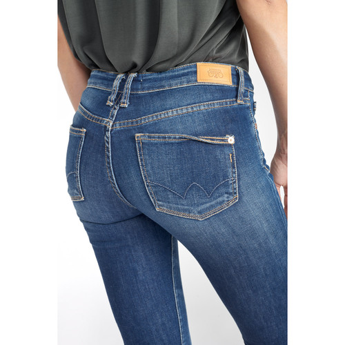 Corsaire pantacourt en jeans MANDY bleu Gia Le Temps des Cerises Mode femme