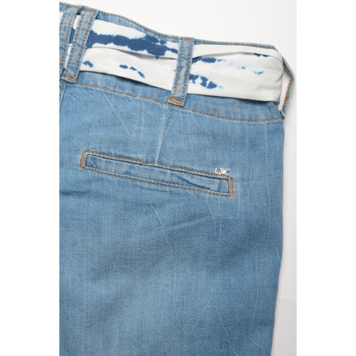 Short en jeans LOONA bleu Le Temps des Cerises LES ESSENTIELS ENFANTS
