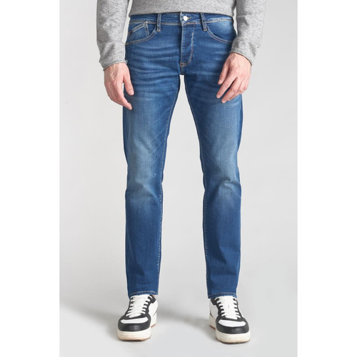 Jeans ajusté stretch 700/11, longueur 34 bleu Derek Le Temps des Cerises LES ESSENTIELS HOMME